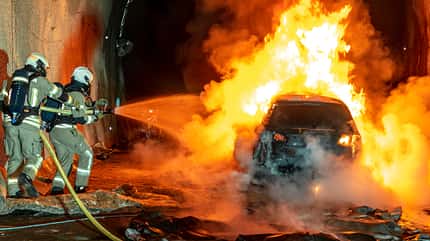 TechnikProfi, Hochvoltbatterien, Risiko, Brandgefahr, aktueller Anlass, Brand Frachtschiff, Tunnelbrand, Feuerwehr TechnikProfi_2023_Sonder_10
