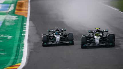 Mercedes - Lewis Hamilton - George Russell - Formel 1 - Teamduelle 2023
