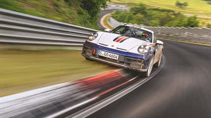 Porsche 911 Dakar Supertest Porsche 911 Dakar sport auto Supertest Nürburgring Nordschleife