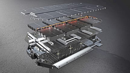 TechnikProfi, Technik, Kfz, Kia, EV6, vollelektrisch, Antriebsbatterie, Lithium-Ionen-Batterie, Schichtung TechnikProfi_2023_18_02_6