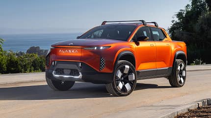 Fisker Inc.,Fisker Alaska,2023,Montecito,Burnt Orange Fisker Alaska Elektro-Pick-up