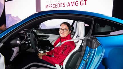 08/2023, Mercedes-AMG GT Sitzprobe Birgit Priemer Mercedes-AMG GT Sitzprobe Birgit Priemer