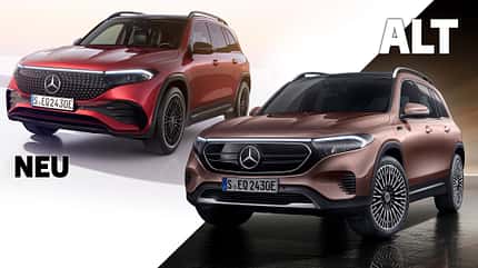 Mercedes EQB Alt Neu Vergleich Collage Mercedes EQB Alt Neu Vergleich Collage