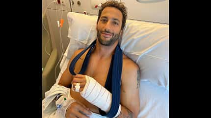 Daniel Ricciardo - Krankenhaus - 2023 Daniel Ricciardo - Krankenhaus - 2023