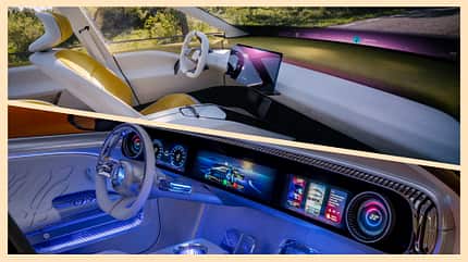 BMW Vision Neue Klasse plus Mercedes Concept CLA BMW Vision Neue Klasse plus Mercedes Concept CLA