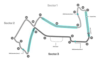 GP Singapur - Layout - 2023 GP Singapur - Layout - 2023