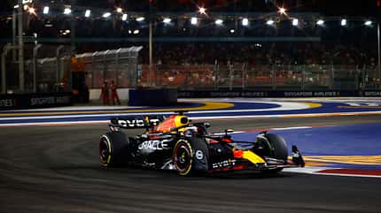 Max Verstappen - Red Bull - Formel 1 - GP Singapur - Freitag - 15.9.2023 Max Verstappen - Red Bull - Formel 1 - GP Singapur - Freitag - 15.9.2023