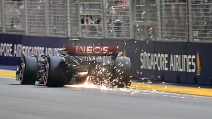Lewis Hamilton - Mercedes - Formel 1 - GP Singapur - 16. September 2023 Lewis Hamilton - Mercedes - Formel 1 - GP Singapur - 16. September 2023