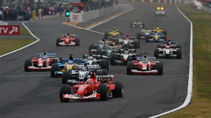 Start - GP Japan 2003 - Suzuka - Historie Start - GP Japan 2003 - Suzuka - Historie