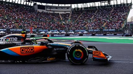 Lando Norris - McLaren - Formel 1 - GP Mexiko - Freitag - 27.10.2023 Lando Norris - McLaren - Formel 1 - GP Mexiko - Freitag - 27.10.2023