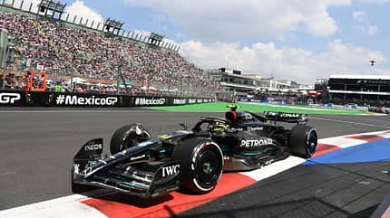 Lewis Hamilton - Mercedes - Formel 1 - GP Mexiko - Freitag - 27.10.2023 Lewis Hamilton - Mercedes - Formel 1 - GP Mexiko - Freitag - 27.10.2023