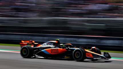 Lando Norris - McLaren - Formel 1 - GP Mexiko - Freitag - 27.10.2023 Lando Norris - McLaren - Formel 1 - GP Mexiko - Freitag - 27.10.2023