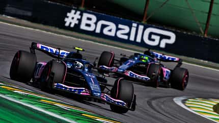 Pierre Gasly - Esteban Ocon - Alpine - GP Brasilien 2023 - Sao Paulo - Formel 1 Pierre Gasly - Esteban Ocon - Alpine - GP Brasilien 2023 - Sao Paulo - Formel 1