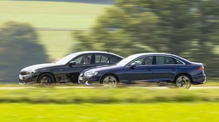 Audi a4 40 Quattro, BMW 320d, VT, ams2423 Audi a4 40 Quattro, BMW 320d