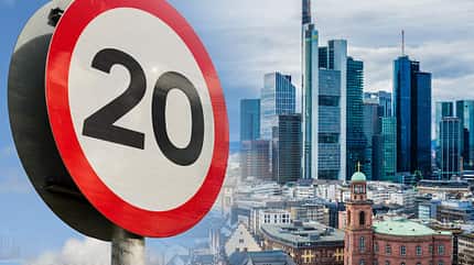 Tempolimit Frankfurt Stadt 20 kmh Geschwindigkeitsbegrenzung Tempolimit Frankfurt Stadt 20 kmh Geschwindigkeitsbegrenzung