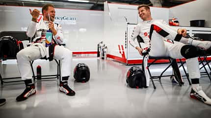 Nico Hülkenberg & Kevin Magnussen - Formel 1 - GP Brasilien 2023 Nico Hülkenberg & Kevin Magnussen - Formel 1 - GP Brasilien 2023
