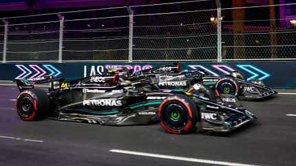 Lewis Hamilton & George Russell - GP Las Vegas 2023 Lewis Hamilton & George Russell - GP Las Vegas 2023