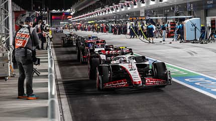 Nico Hülkenberg - Haas - Formel 1 - GP Las Vegas - 18. November 2023 Nico Hülkenberg - Haas - Formel 1 - GP Las Vegas - 18. November 2023