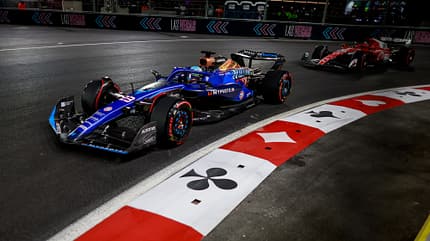 Alex Albon - Williams - Formel 1 - GP Las Vegas - 18. November 2023 Alex Albon - Williams - Formel 1 - GP Las Vegas - 18. November 2023