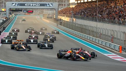 Start - GP Abu Dhabi 2023 - Rennen Start - GP Abu Dhabi 2023 - Rennen