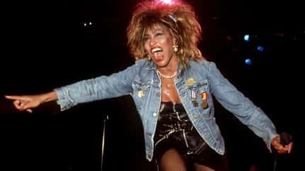 Tina Turner, "Private Dancer Tour" on August 18, 1985 Tina Turner