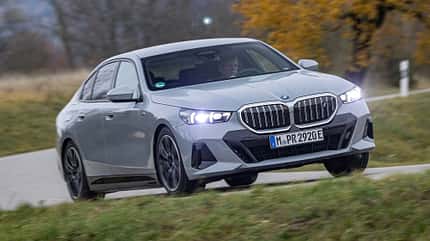 BMW i5 eDrive40, Mercedes EQE 350, VT, ams0324 BMW i5 eDrive40