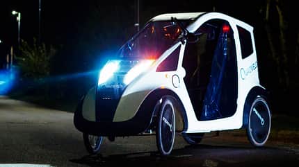 Quadvelo, Pedelec-Auto für den Radweg, 01/2024 Quadvelo