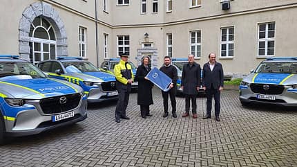 01/2024, Mazda CX-60 Polizeiauto Sachsen-Anhalt Mazda CX-60 Polizeiauto Sachsen-Anhalt