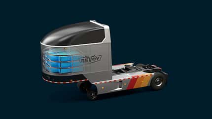 01/2024, Revoy Lkw Elektroantriebsmodul Anhänger Revoy Lkw Elektroantriebsmodul Anhänger