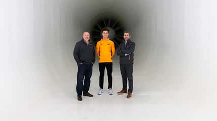 McLaren - F1-Windkanal - 2023 McLaren - F1-Windkanal - 2023