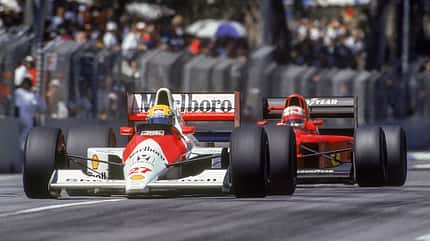 Ayrton Senna - McLaren MP4/5B - GP Australien 1990 - Adelaide Ayrton Senna - McLaren MP4/5B - GP Australien 1990 - Adelaide