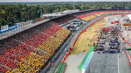 GP Deutschland 2018 - Fans - Startaufstellung GP Deutschland 2018 - Fans - Startaufstellung