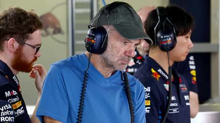 Adrian Newey - Red Bull - F1-Test Bahrain 2024 Adrian Newey - Red Bull - F1-Test Bahrain 2024