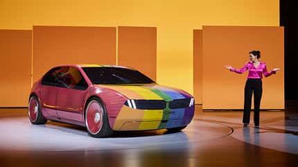 02/2024, BMW Art Cars, E Ink Technologie BMW E Ink Technologie