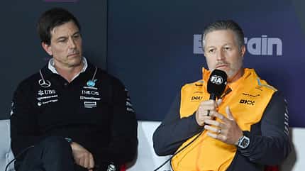Toto Wolff & Zak Brown - GP Bahrain 2024