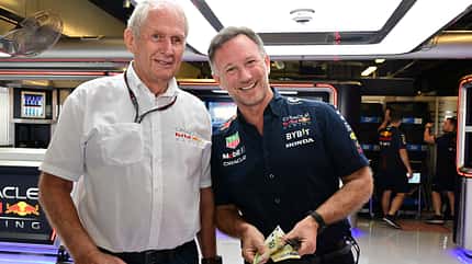 Helmut Marko & Christian Horner - GP Abu Dhabi 2023 Helmut Marko & Christian Horner - GP Abu Dhabi 2023