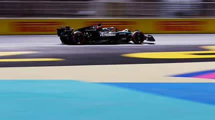 George Russell - Mercedes - GP Saudi-Arabien - Jeddah - Formel 1 - 8. März 2024 George Russell - Mercedes - GP Saudi-Arabien - Jeddah - Formel 1 - 8. März 2024