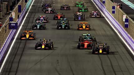 Start - GP Saudi-Arabien - Jeddah - Formel 1 - 9. März 2024 Start - GP Saudi-Arabien - Jeddah - Formel 1 - 9. März 2024