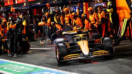 Lando Norris - McLaren - GP Saudi-Arabien - Jeddah - Formel 1 - 9. März 2024 Lando Norris - McLaren - GP Saudi-Arabien - Jeddah - Formel 1 - 9. März 2024