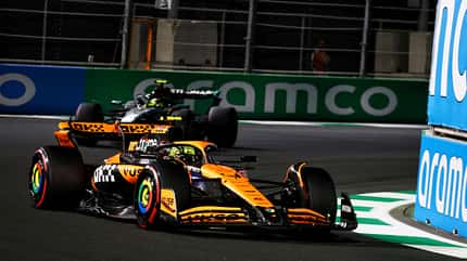 Lando Norris - McLaren - GP Saudi-Arabien - Jeddah - Formel 1 - 9. März 2024 Lando Norris - McLaren - GP Saudi-Arabien - Jeddah - Formel 1 - 9. März 2024