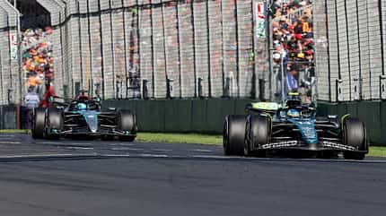 Alonso vs. Russell - GP Australien 2024 Alonso vs. Russell - GP Australien 2024