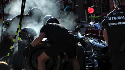 Mercedes - Formel 1 - GP China - Shanghai - 18. April 2024 Mercedes - Formel 1 - GP China - Shanghai - 18. April 2024