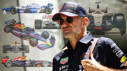 04/2024, Adrian Newey Weltmeisterautos Adrian Newey Weltmeisterautos