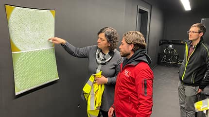 05/2024_Warnwestentest Mikroglasperlen bei Warnwesten