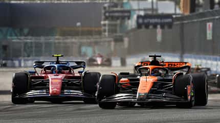 Carlos Sainz vs. Oscar Piastri - Formel 1 - GP Miami 2024