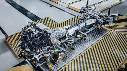 05/2024, Bentley V8-PHEV-Antriebsstrang, V8-Motor Bentley V8-PHEV-Antriebsstrang, V8-Motor