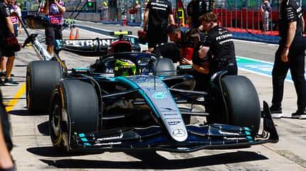 Lewis Hamilton - Mercedes - Formel 1 - Imola - GP Emilia-Romagna - 17. Mai 2024 Lewis Hamilton - Mercedes - Formel 1 - Imola - GP Emilia-Romagna - 17. Mai 2024