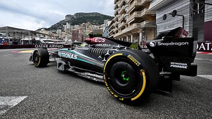 Lewis Hamilton - Mercedes - GP Monaco - Monte Carlo - Formel 1 - 24. Mai 2024 Lewis Hamilton - Mercedes - GP Monaco - Monte Carlo - Formel 1 - 24. Mai 2024
