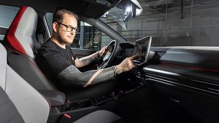 SPERRFRIST 31.5.24 16.30 Uhr VW Golf 8 Facelift GTI Clubsport SPERRFRIST 31.5.24 16.30 Uhr VW Golf 8 Facelift GTI Clubsport