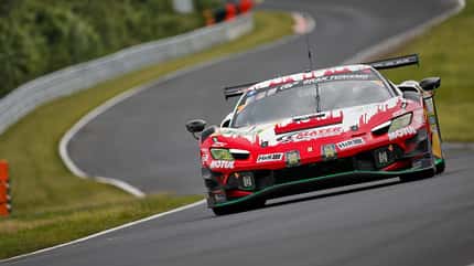 Ferrari 296 GT3 - Startnummer 1 - 24h-Rennen Nürburgring 2024 - 30. Mai 2024 Ferrari 296 GT3 - Startnummer 1 - 24h-Rennen Nürburgring 2024 - 30. Mai 2024